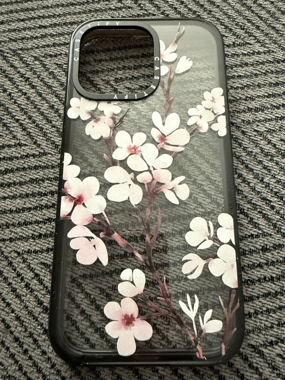 Casetify Floral Cherry Blossom Durable Clear Phone Case for iPhone 15 Pro Max - Picture 5 of 11